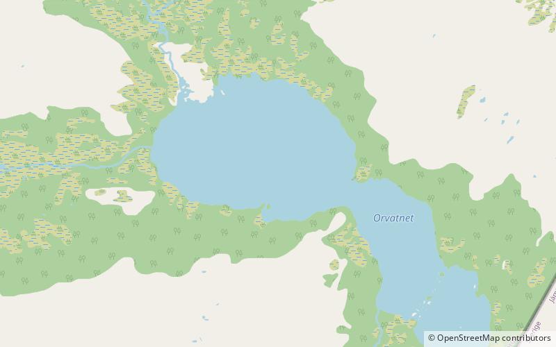 ovrejaevrie park narodowy borgefjell location map