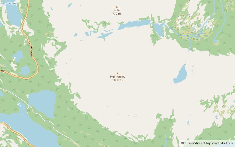 Heilhornet location map