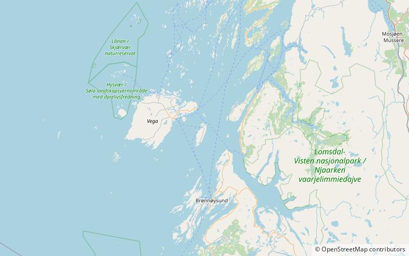 Ylvingen Chapel location map