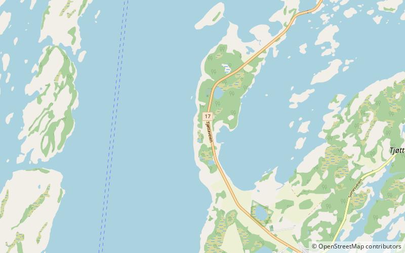 Russische Kriegsgräberstätte Tjøtta location map