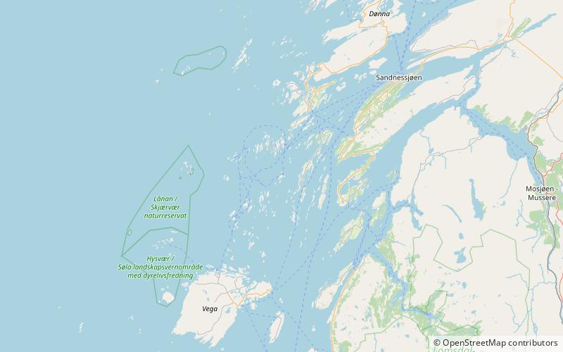 Skålvær Church location map