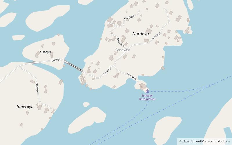 Sandvær Chapel location map