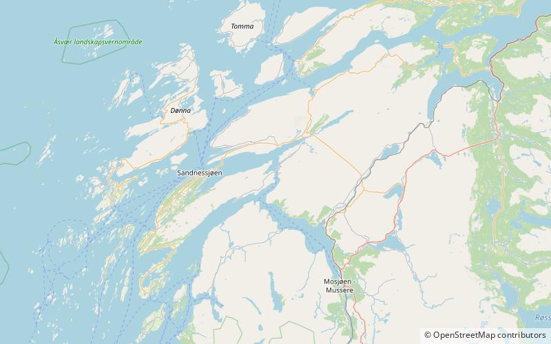 Sundøy Bridge location map