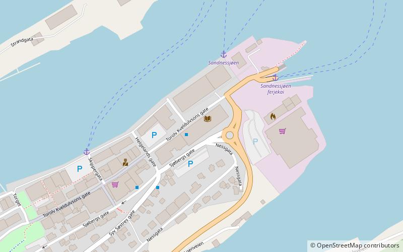 kulturbadet sandnessjoen location map