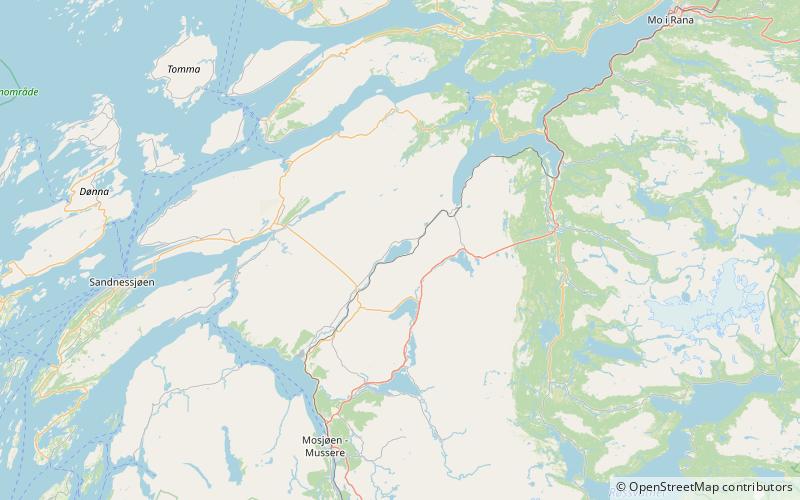 Drevvatnet location map