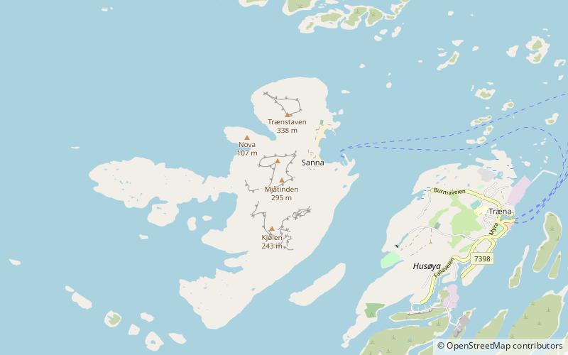 Sanna location map