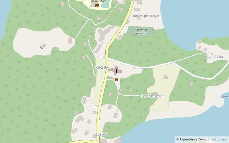 Rødøy Church location map