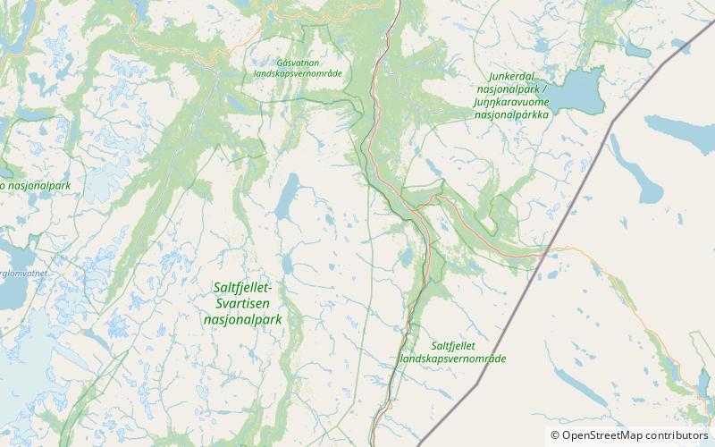 Ølfjellet location map