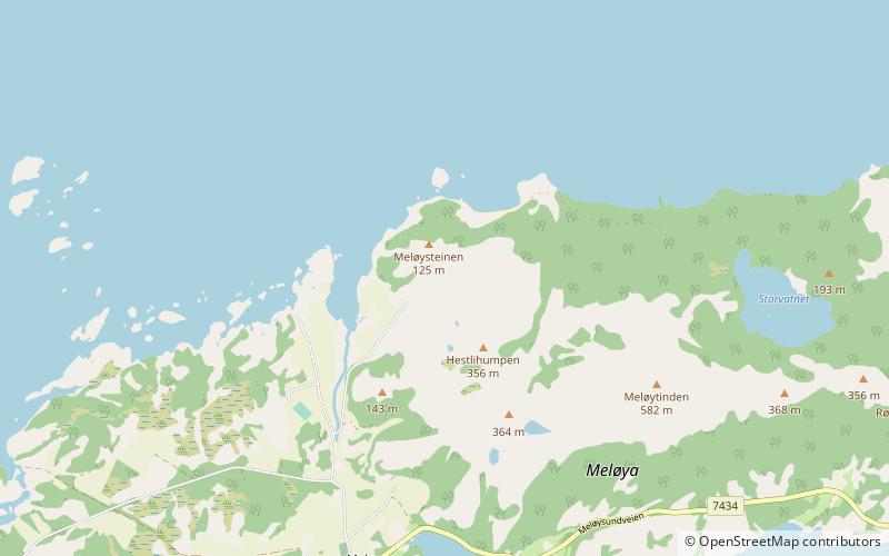 hestfloget meloya location map