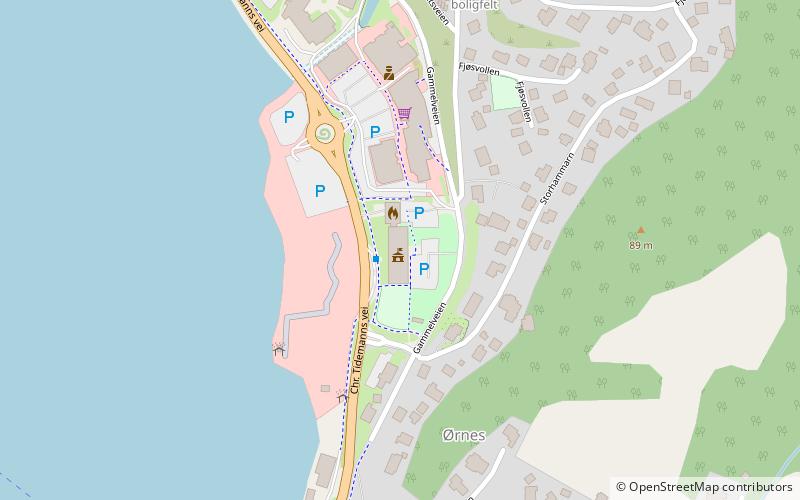 Meløy rådhus location map