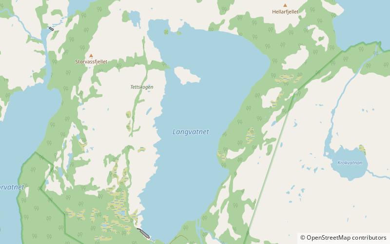langvatnet location map