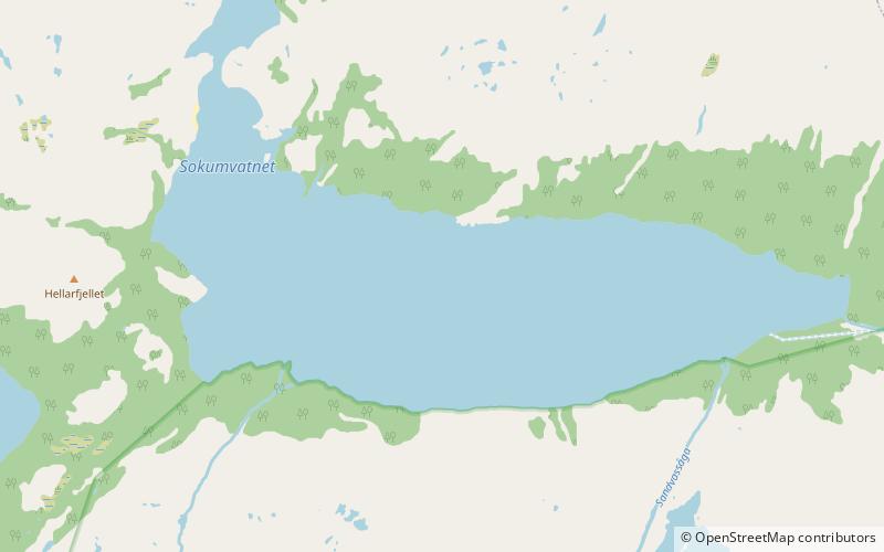 sokumvatnet location map