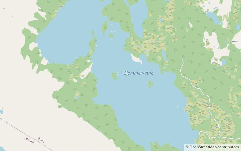 Gjømmervatnet location map