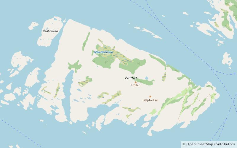 fleina location map