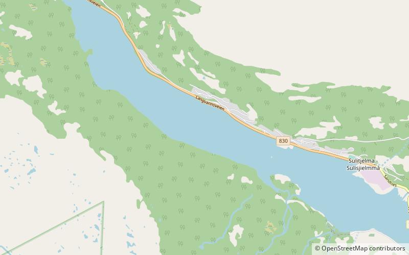 Langvatnet location map