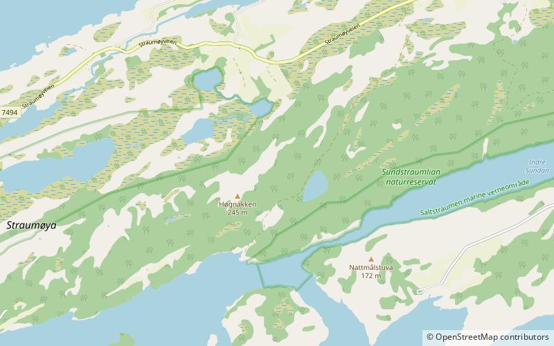 Straumøya location map