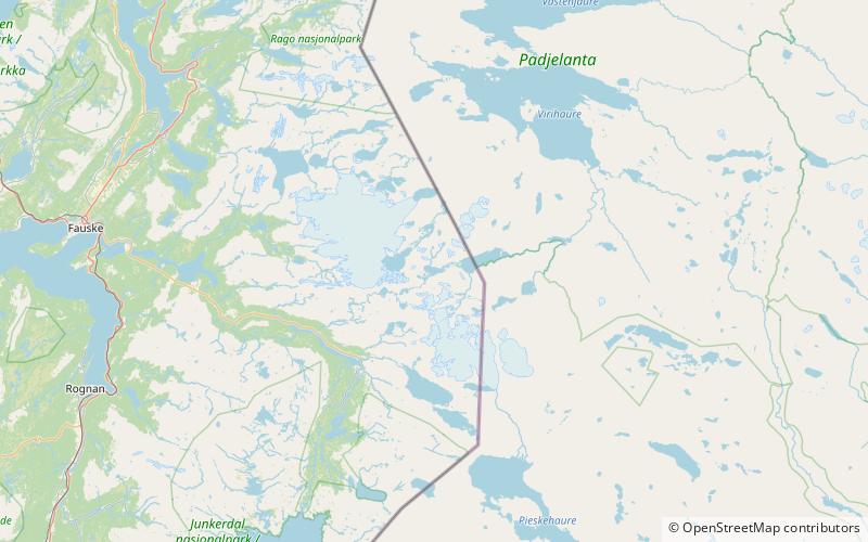 Bajep Sårjåsjávrre location map