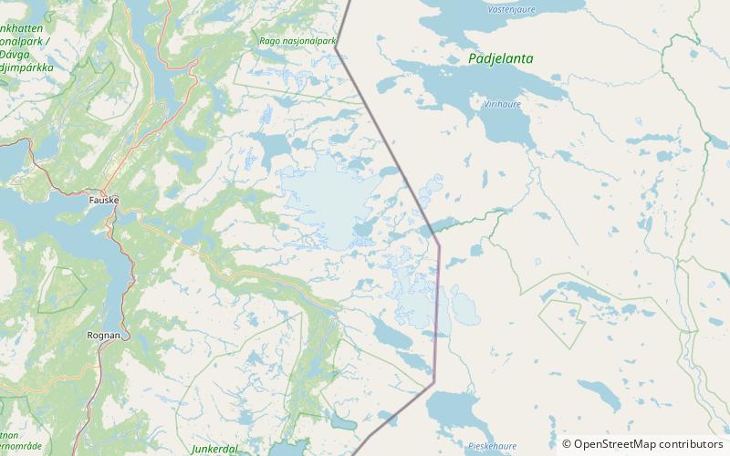 Blåmannsisvatnet location map
