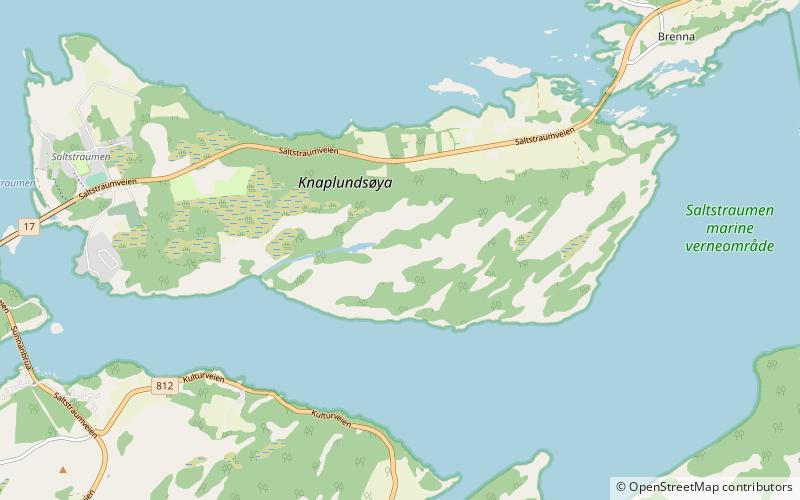Knaplundsøya location map