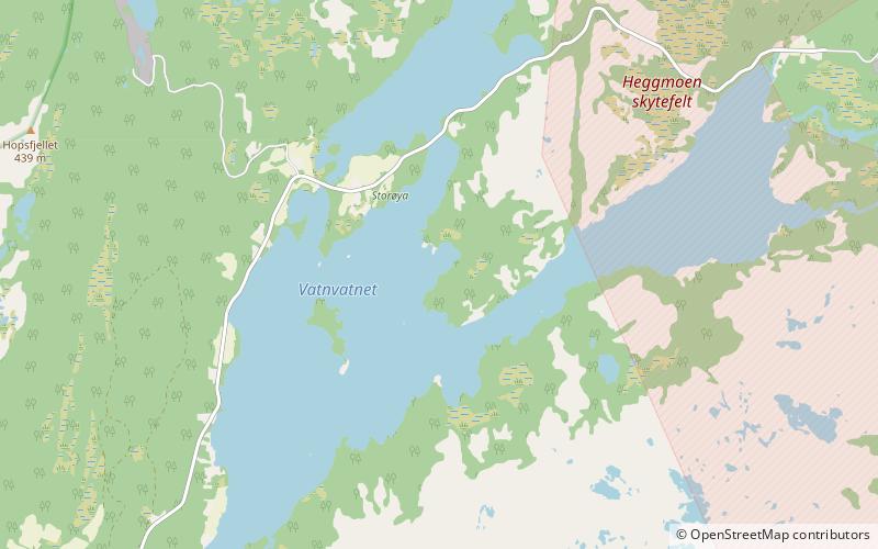 Vatnvatnet location map