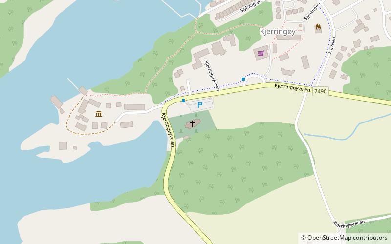 Kjerringøy Church location map