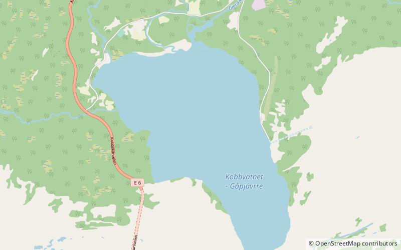 Kobbvatnet location map