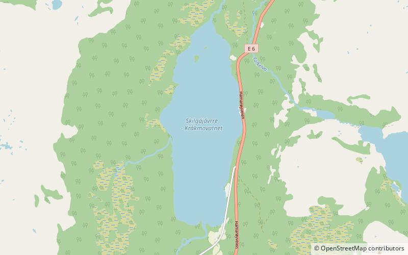 Fjerdvatnet location map