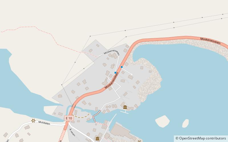 Lofoten Stockfish Museum location map