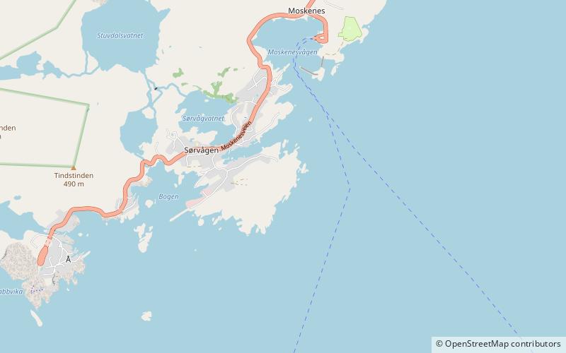 Phare de Glåpen location map