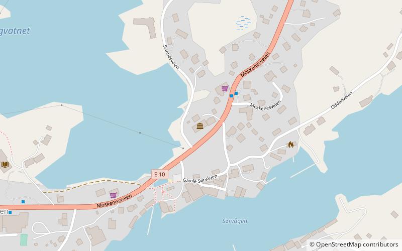 norsk telemuseum sorvagen location map