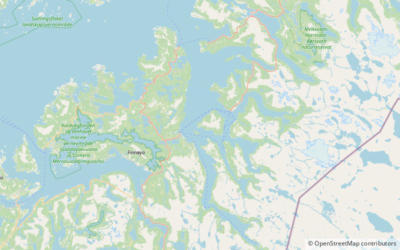 Hulløya location map