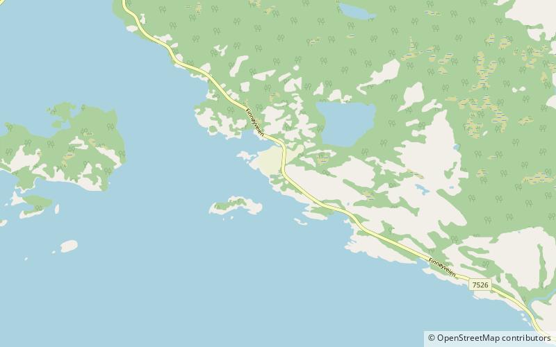 Sagfjord Church location map