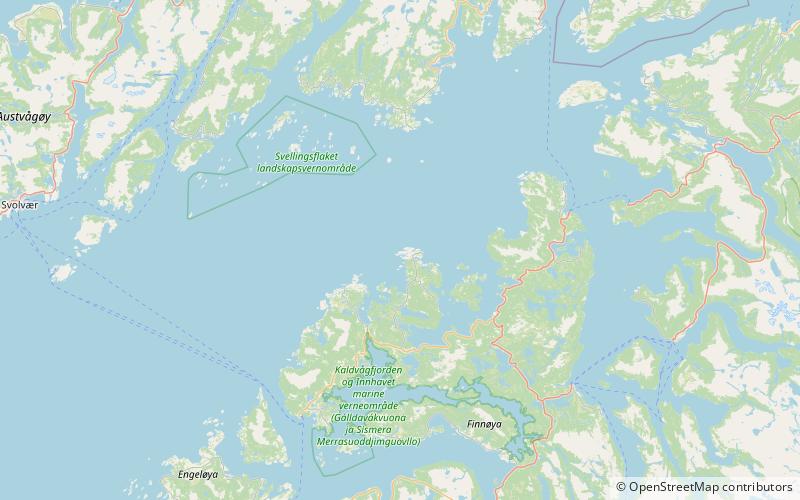 Tranøy Lighthouse location map