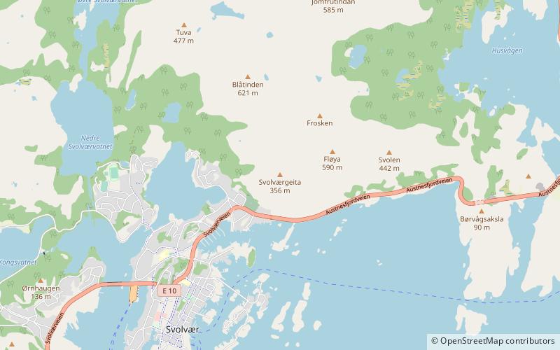Svolværgeita location map
