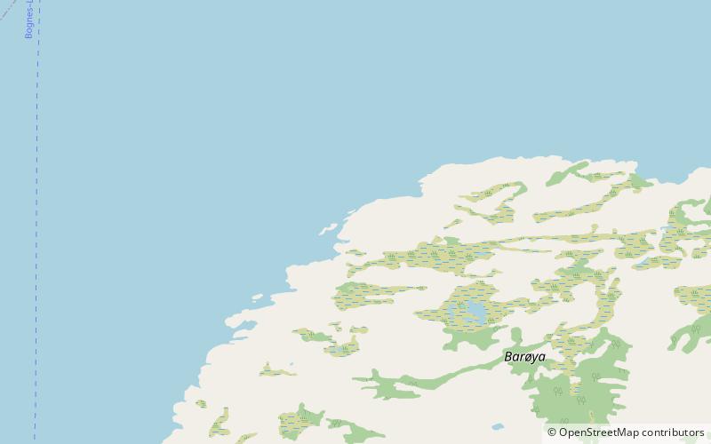 Barøy Lighthouse location map