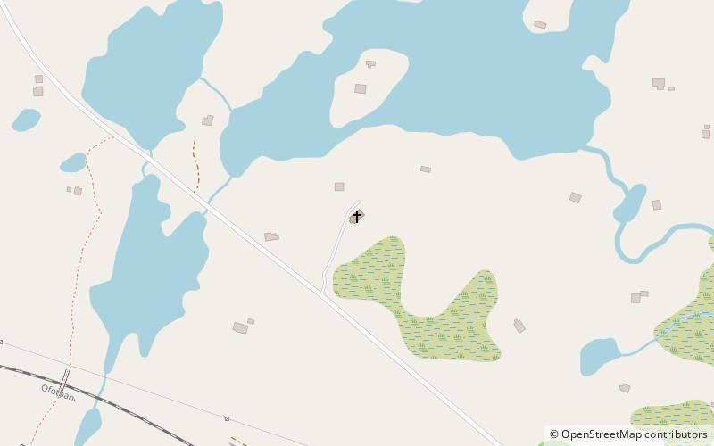 Bjørnfjell Chapel location map