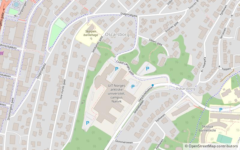 narvik university college narwik location map