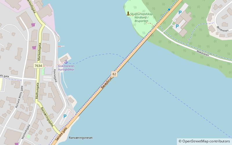 Børøy Bridge location map