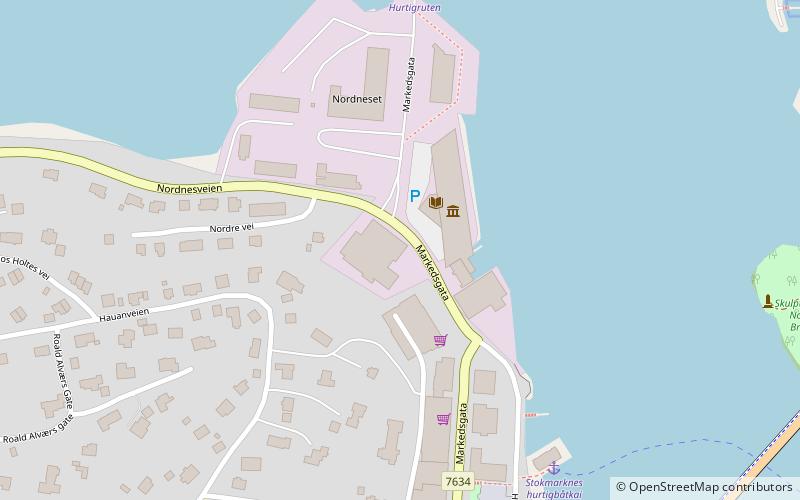 hurtigrutemuseet stokmarknes location map