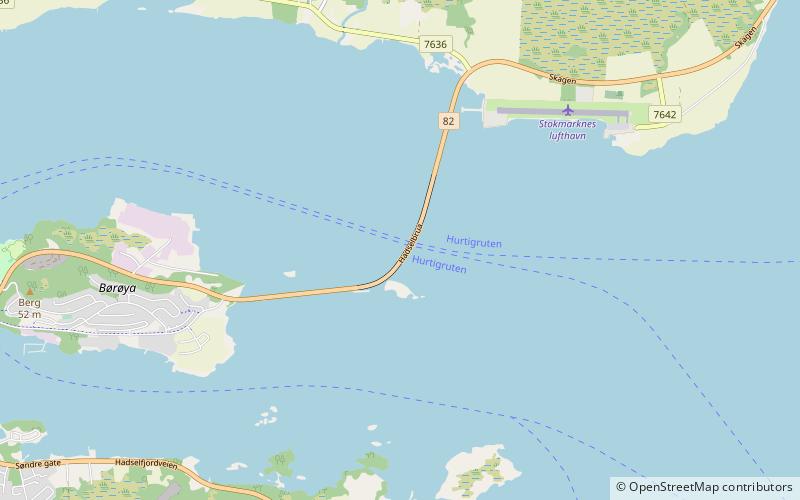 Hadsel Bridge location map