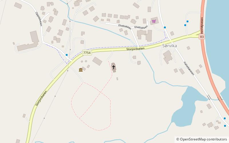 Sandtorg Church location map
