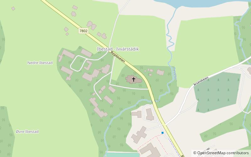 Ibestad Church location map