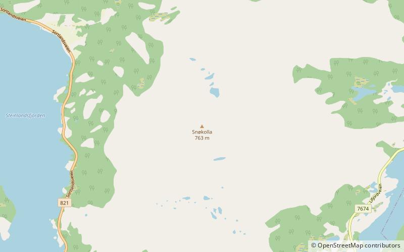 Snøkolla location map