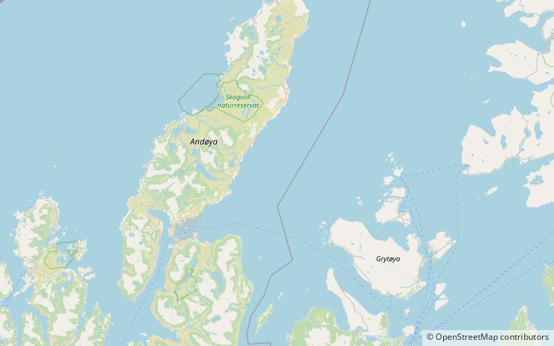 Andfjorden location map