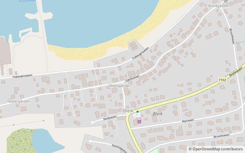 Bleik location map