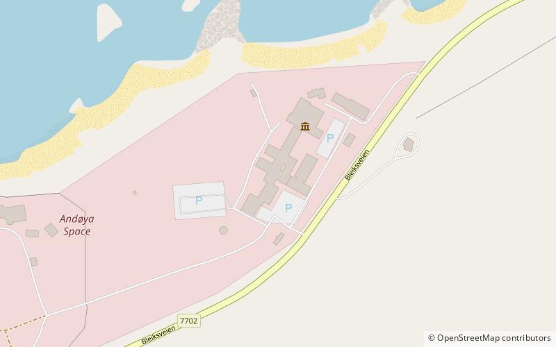 Andøya Space Center location map