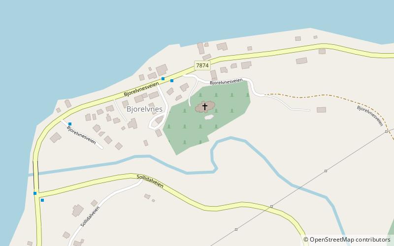 Lenvik Church location map
