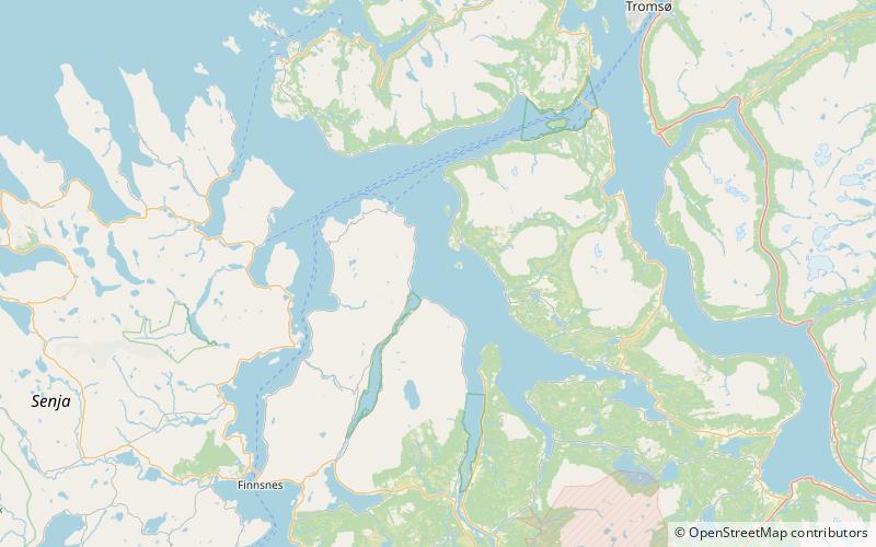 Malangen Fjord location map
