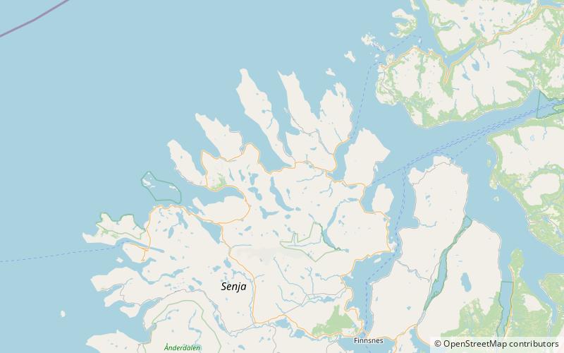 breidtinden senja location map