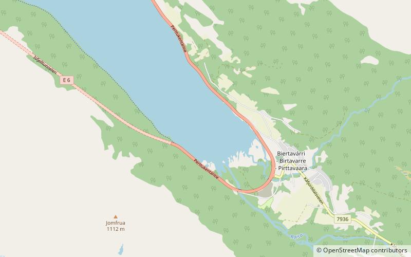 Kåfjord location map